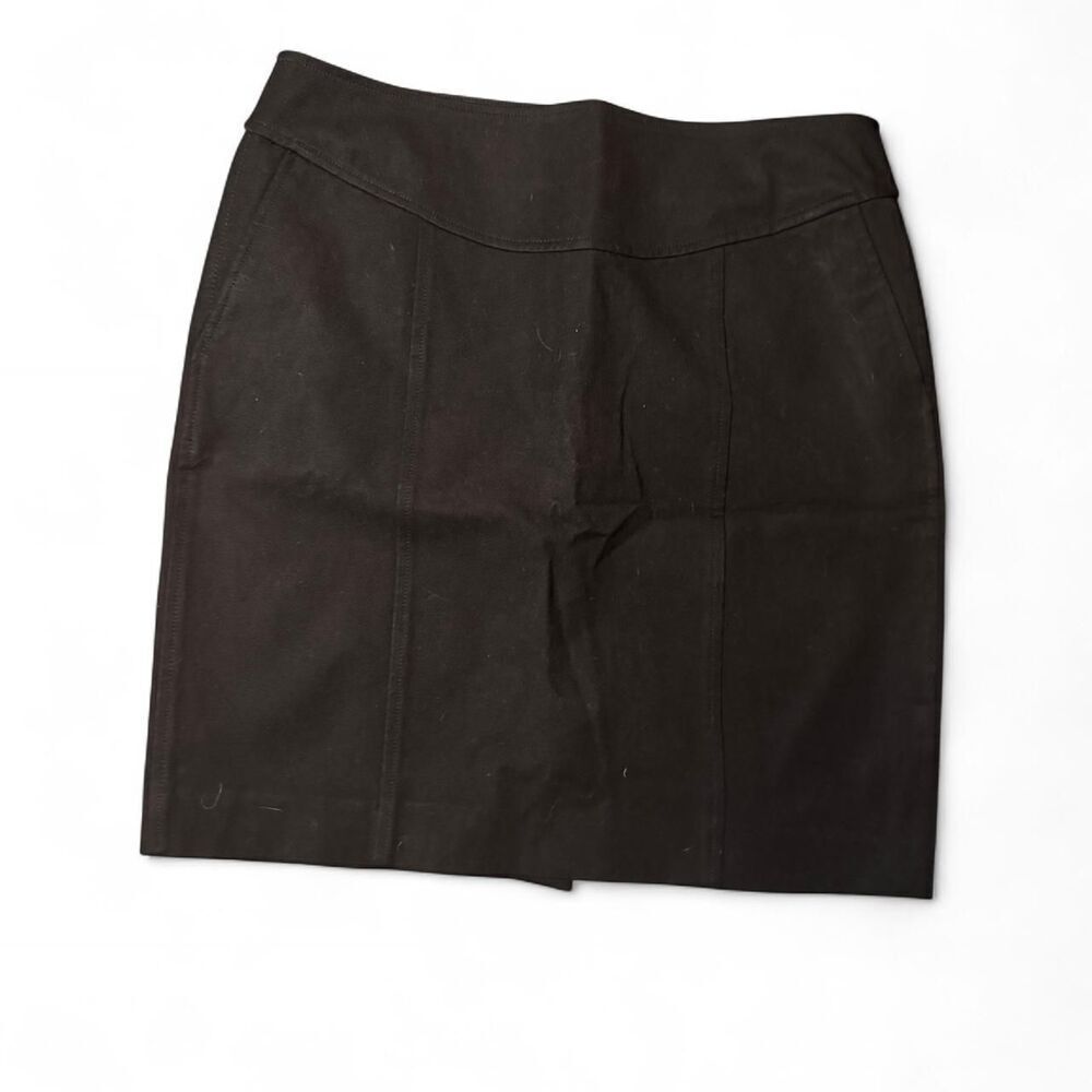 Banana Republic Black Pencil Skirt Women’s 10P Stretch Mini Career Classic